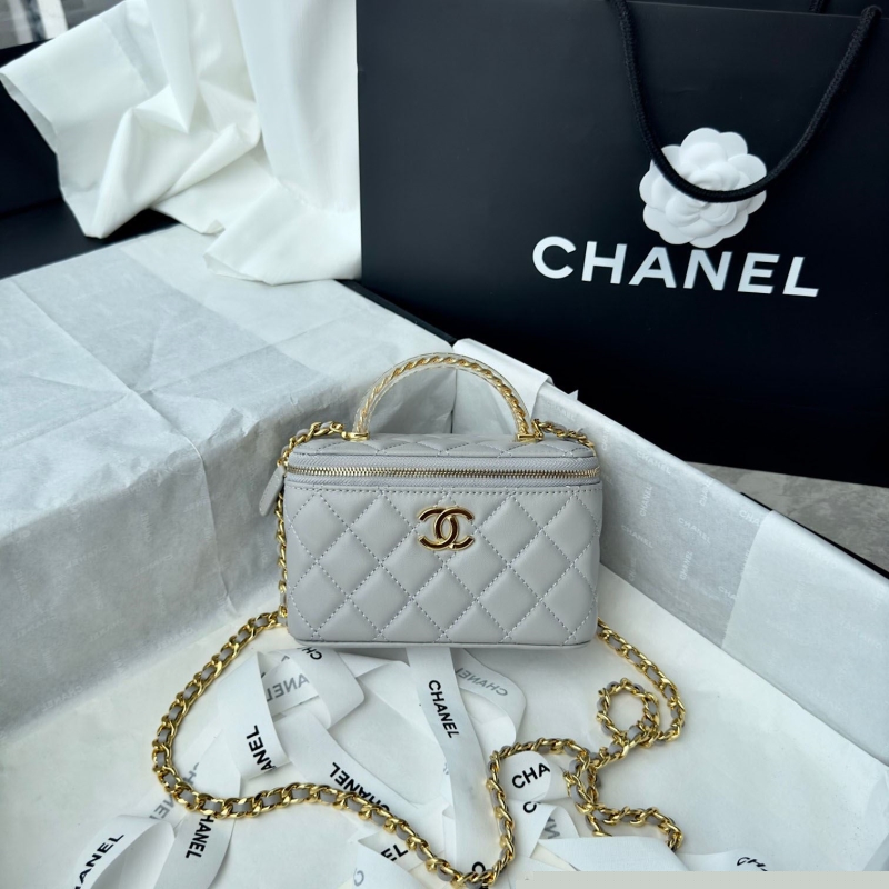 Ch*el cosmetic bags